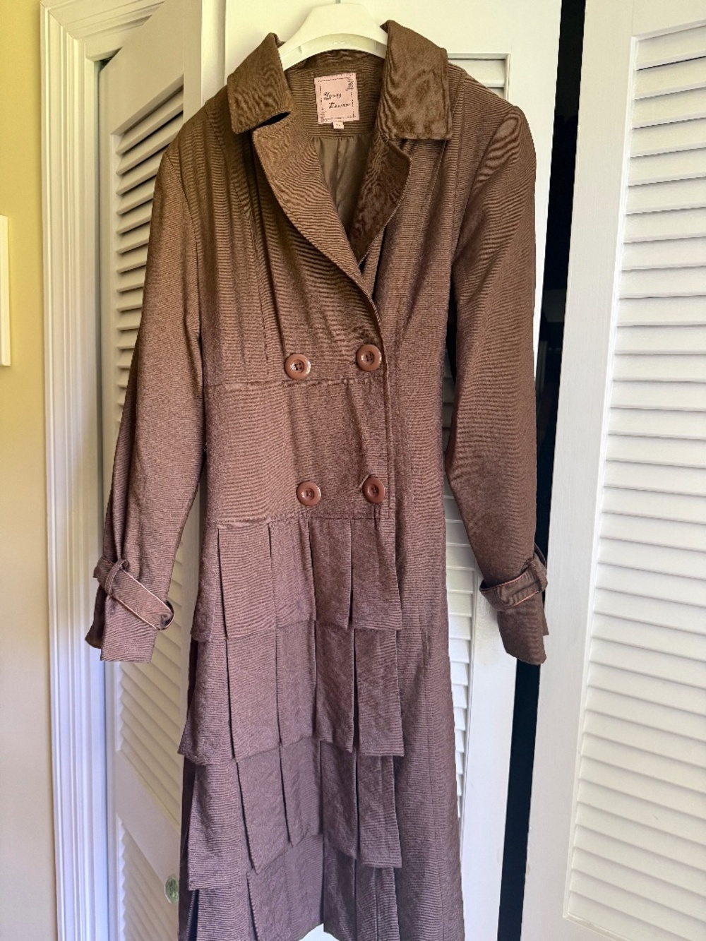 Double-Breasted Trench Coat